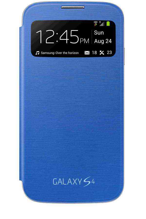 Caraca Movil Samsung S View Azul
